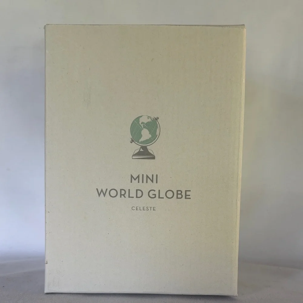 NIB Z-GALLERY VERY CUTE MINI WORLD GLOBE - CELESTE- 6” - Picture 6 of 12